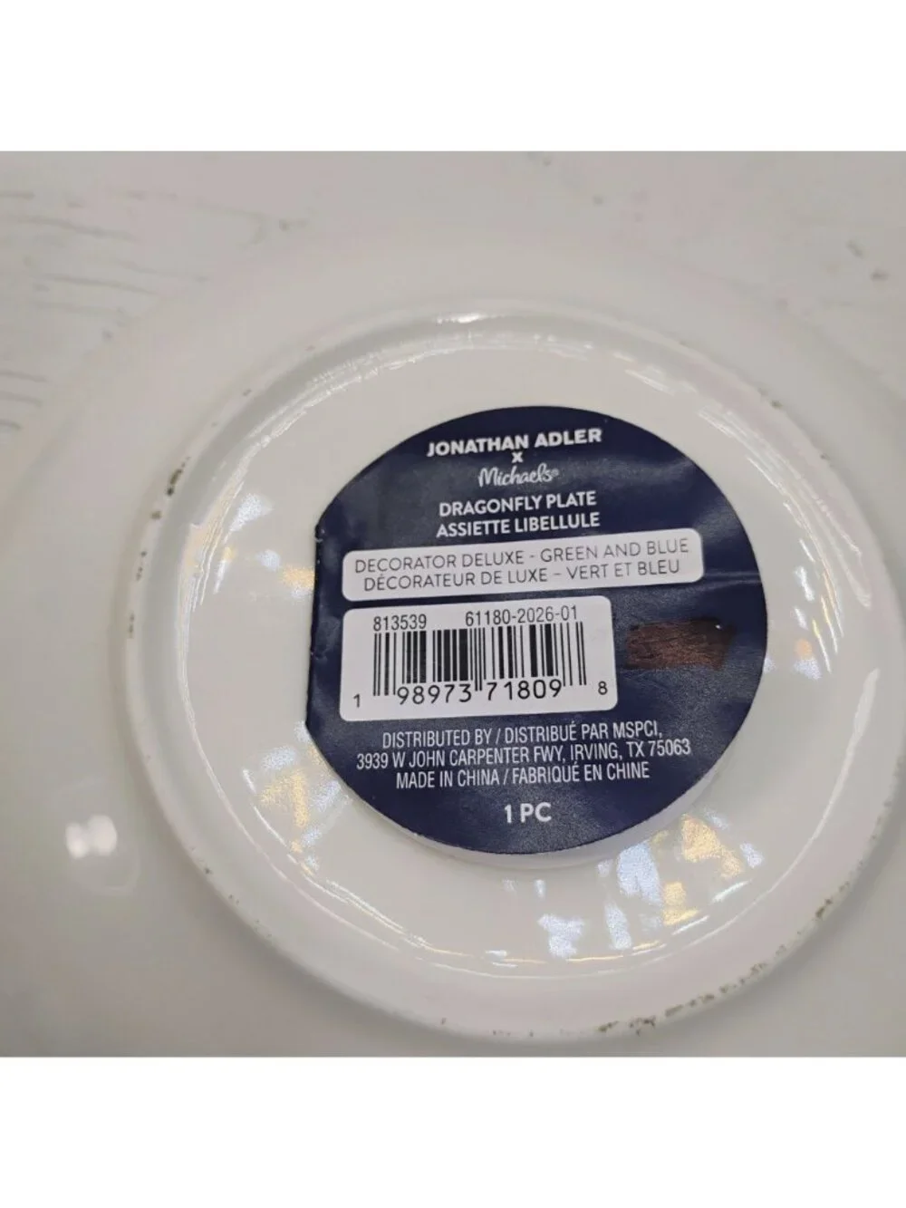 Jonathan Adler for Michael's Dragonfly Insect Plates 6